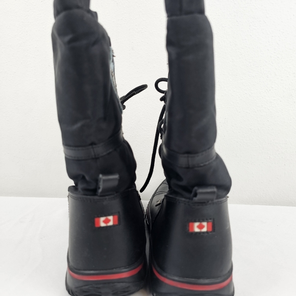 PAJAR GRIP LOW FAUX FUR LINED WATERPROOF RUBBER SNOW BOOT - Picture 4 of 9